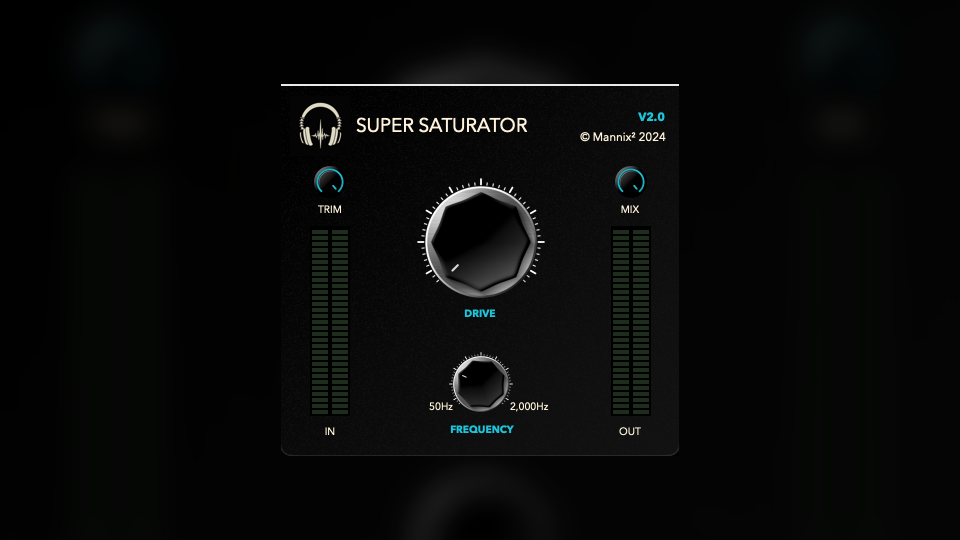 Super Saturator plugin interface