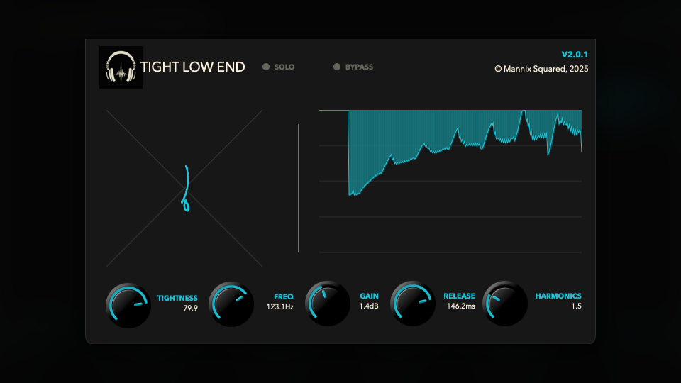 Tight Low End plugin interface